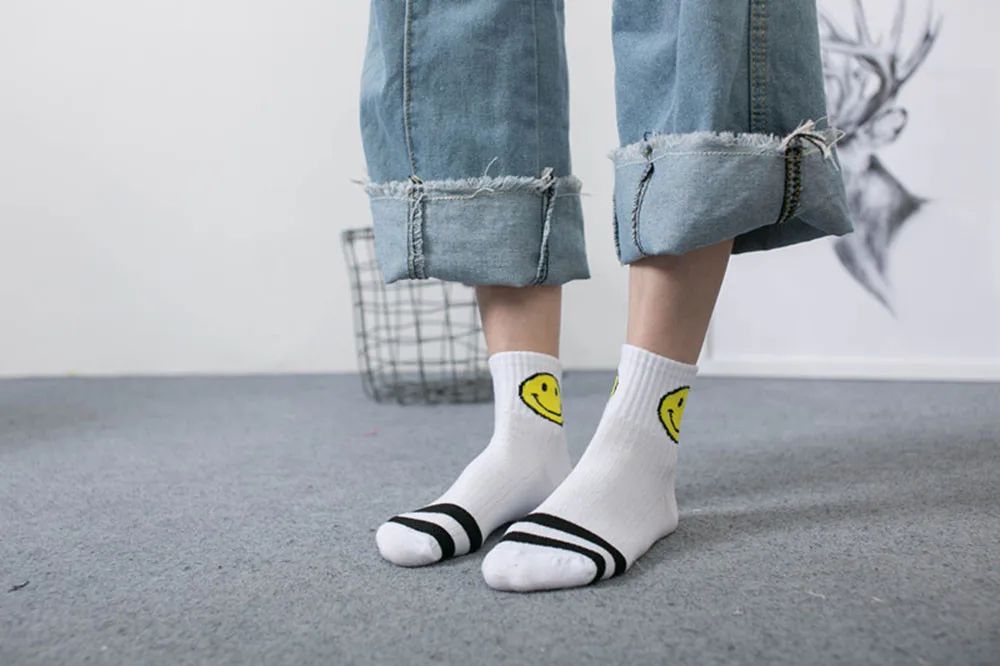 Новые спортивные носки унисекс теплые крутые повседневные Модные хлопковые