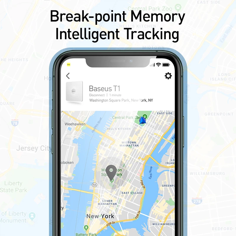 Baseus Smart GPS трекер мини Tag для домашних животных собак и кошек анти потерянный