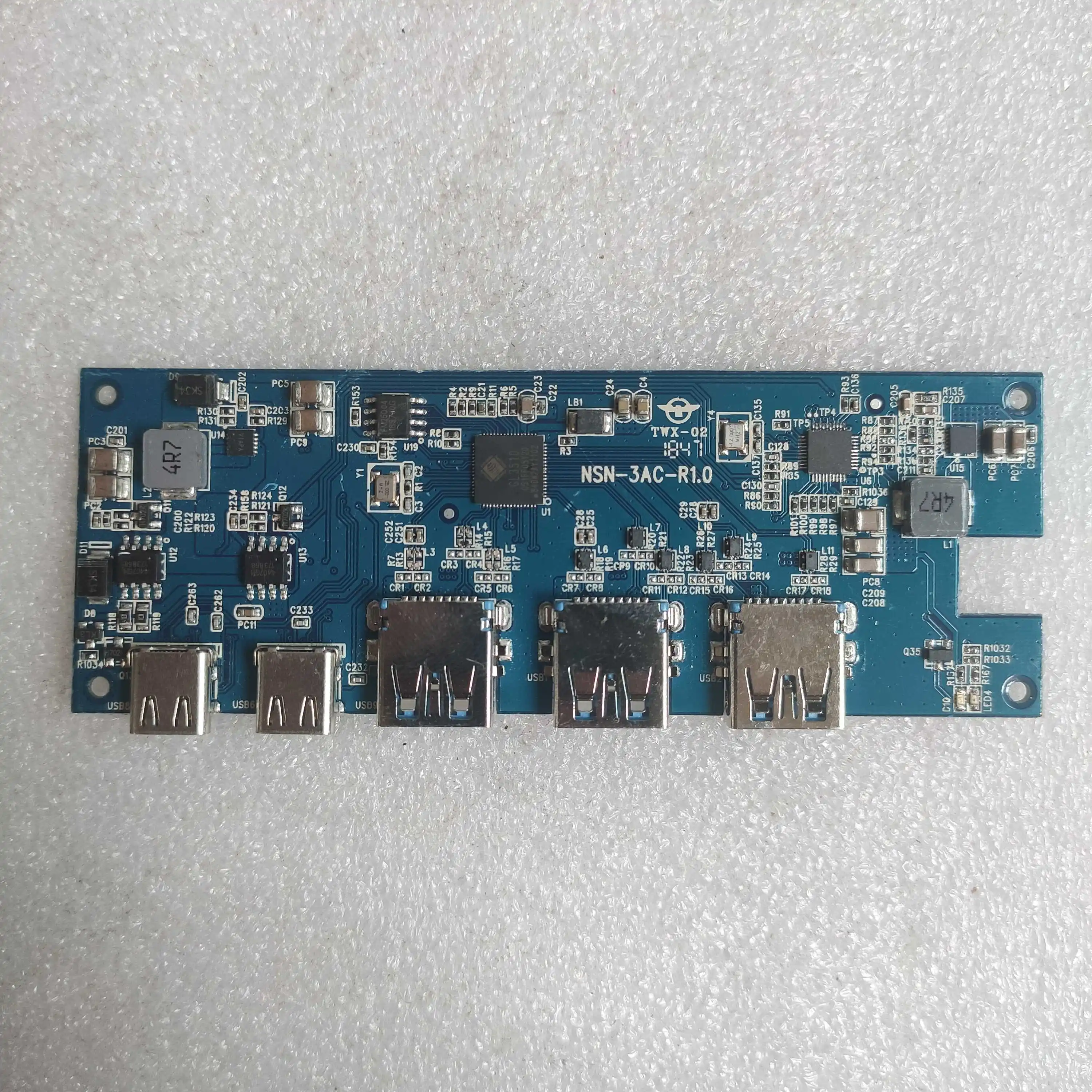 

USB3.0 + Type-C планшет ноутбук док-станция NSN-3AC компьютерный кронштейн материнская плата GL3510 чип
