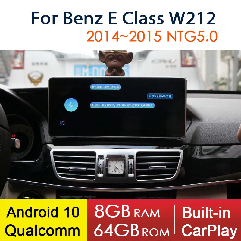 

Android 10 навигация для Mercedes Benz E Class W212 2014 2015 Qualcomm NTG4 Автомобильный мультимедийный плеер Радио Стерео GPS 8-ядерный WIFI