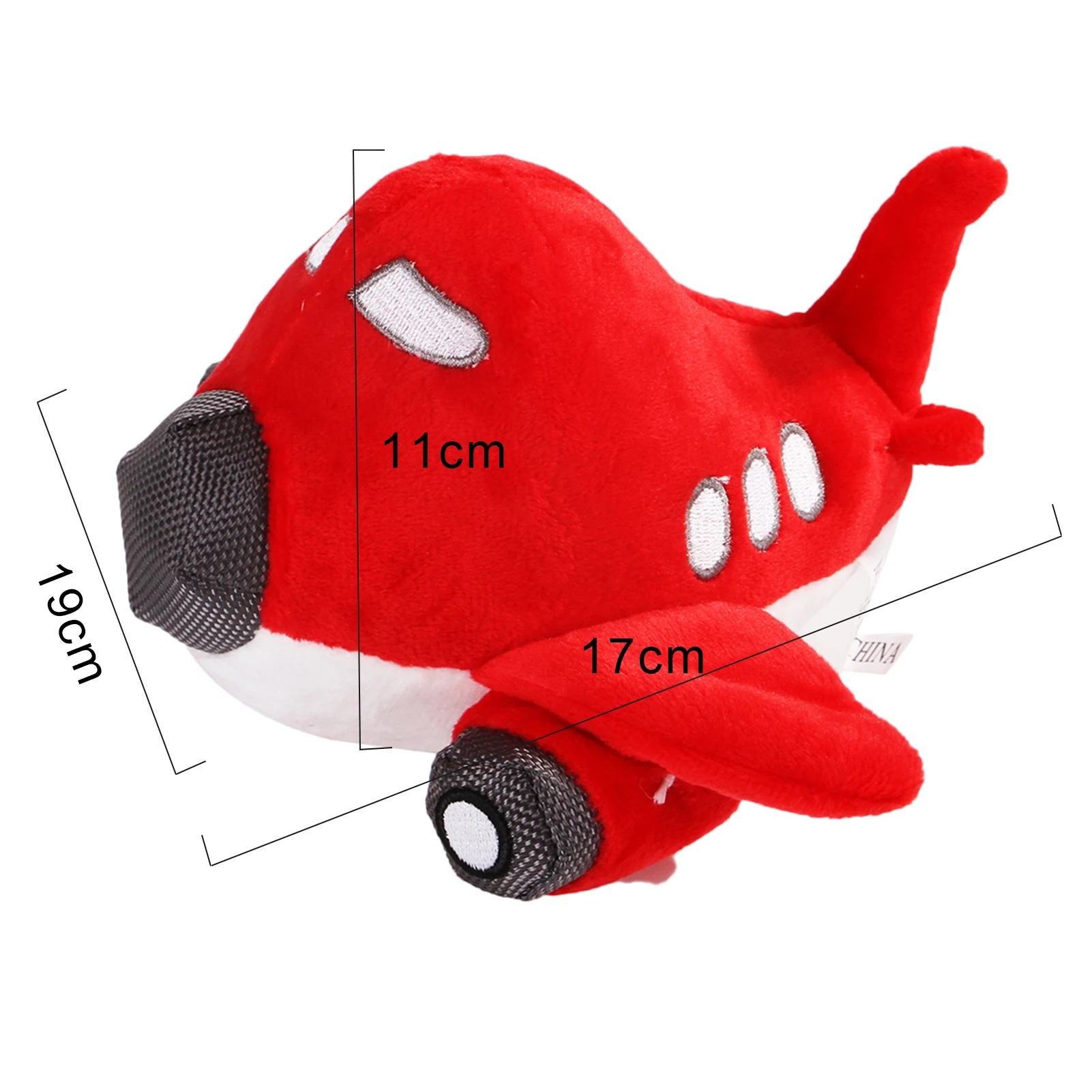 

Cat Puppy Toy Chew Tooth Toys Teeth Cleaning Toy Pet Dog Aircraft Shape Bite Resistant Grinding Sounding Toy Molar Teeth Cleaner