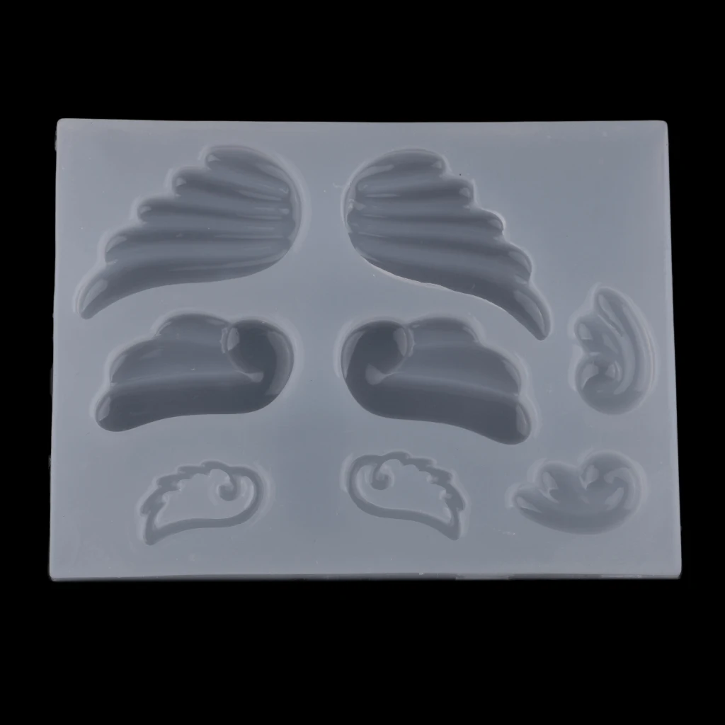 Дизайн крыльев Ангела Силиконовая Форма Смола Ювелирные изделия Подвески