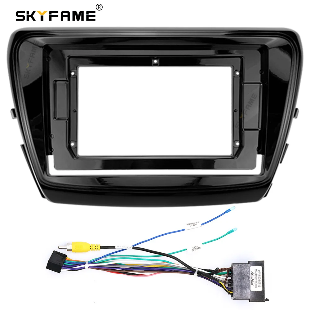 

SKYFAME Car Frame Fascia Adapter For Baic Beiqi Weiwang S50 2016 Android Radio Dash Fitting Panel Kit
