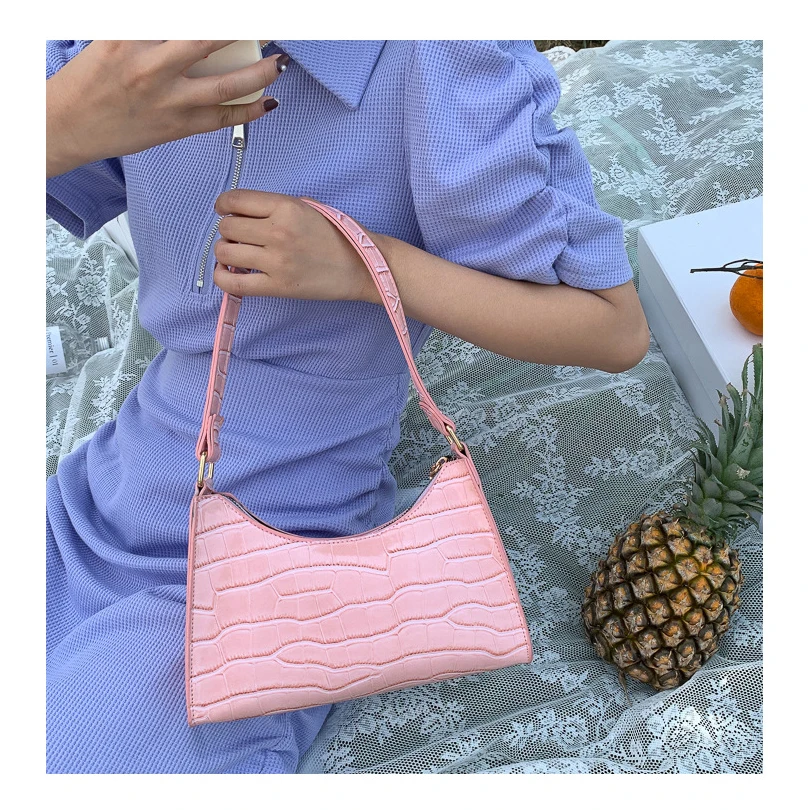 

Retro Casual Women's Totes Shoulder Bag Fashionable Exquisite Shopping Bag PU Leather Chain Handbags for Women 2021 Free Shiping