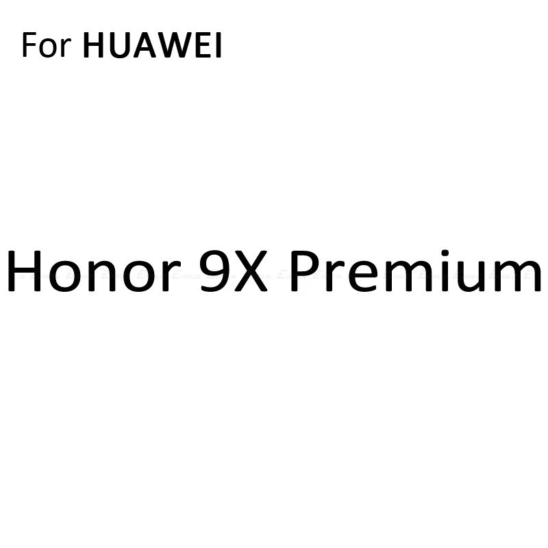 For Honor 9X Premium Прозрачный силиконовый чехол для телефона для HuaWei Honor 9X 8A 8C 8X8 S 7A 7C фотоаппаратов моментальной печати 7S 7X7 6C 6A 6X8 V9 Pro Play 3 3e Max глобальной Мягкий ТПУ чехол с мультипликационным рисунком - Цвет: For Honor 9X Premium