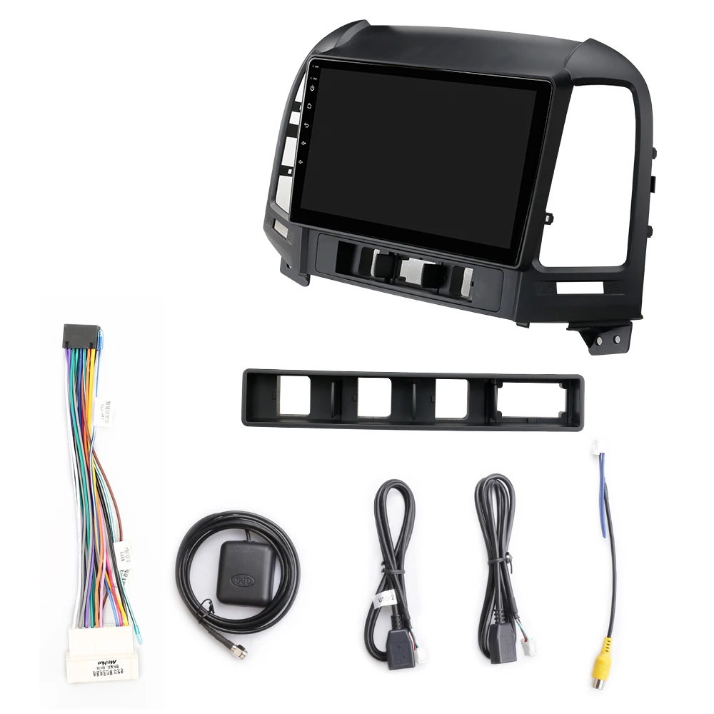 

Car Multimedia Player For Hyundai Santa Fe 2 2006-2012 Android 10.0 Autoradio GPS Navigation Camera WIFI IPS Screen RDS Radio