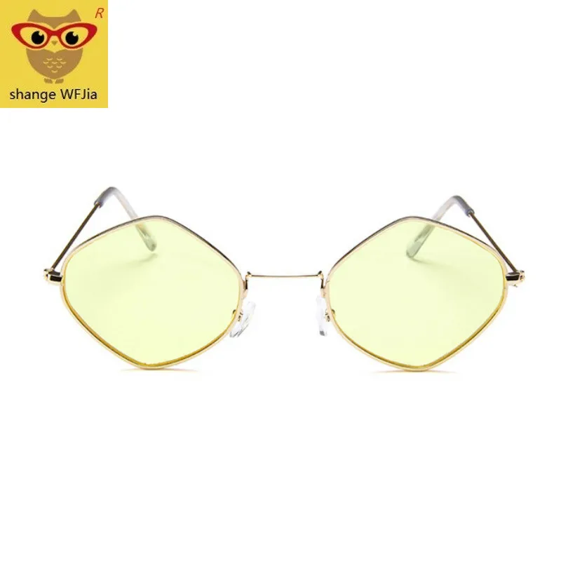 2019 Модные женские солнцезащитные очки с ромбовидной маленькой оправой Ocean