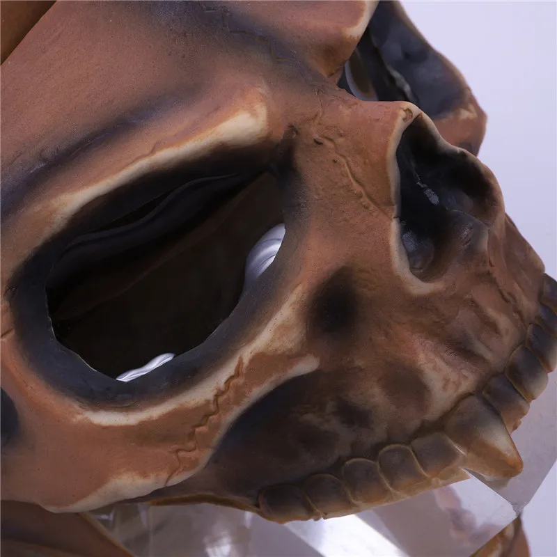 Skull Skeleton Visor Flip Up Motorcycle Helmet Cool Mask Motocross For Halloween Riding #40 | Игрушки и хобби