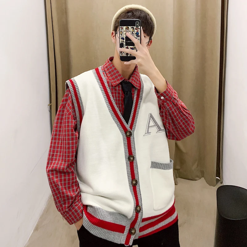 2019 весна и осень Новый мужской колледж порт ветер СВОБОДНЫЙ Модный Повседневный