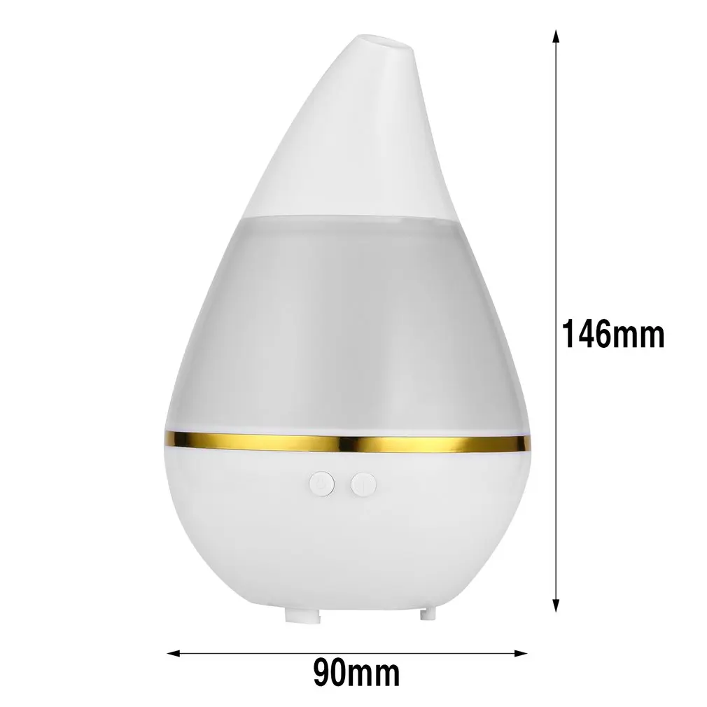 

Ultrasonic Sterilizer Essential Diffuser Oil Humidifier 7Colors Change Light Air Aroma Aromatherapy Purifier 250ML Moisturizing