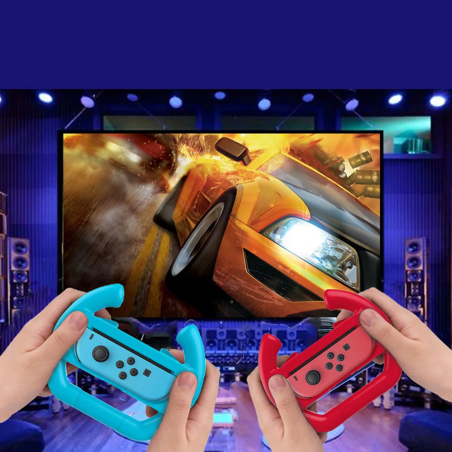 Для Nintendo Switch игровой гоночный руль для Wii Mario Kart пульт дистанционного управления