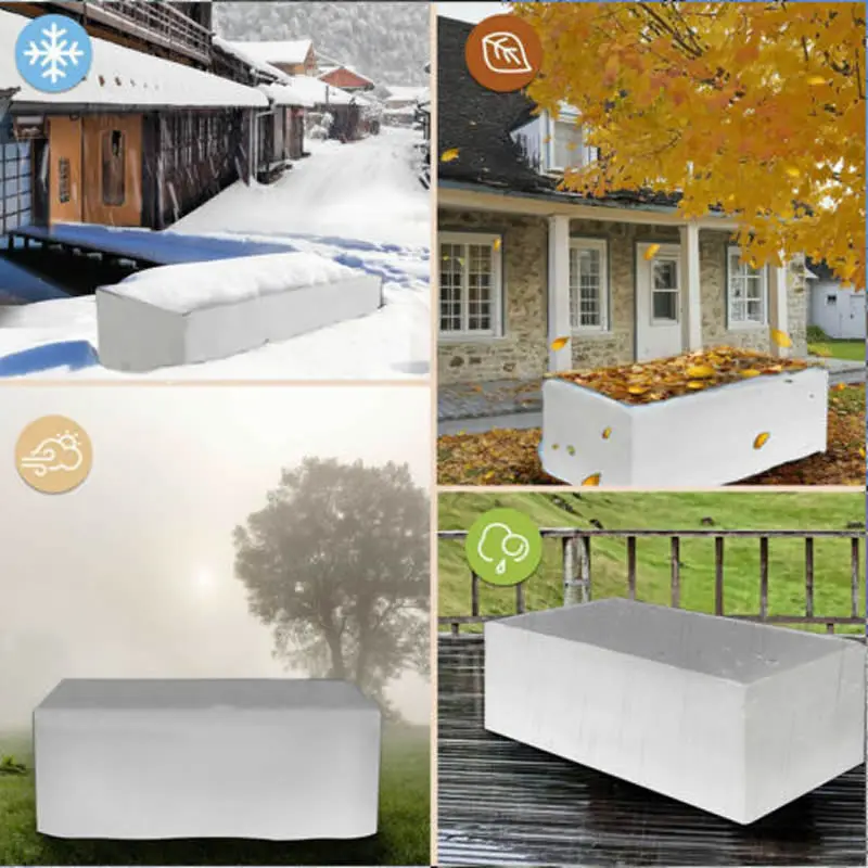 Чехлы для садовой мебели 36 размеров водонепроницаемые ветрозащитные защита от