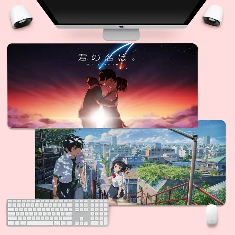 

your name Gamer Speed Mice Retail Rubber Mousepad Gaming Mousepad XL Large Gamer Keyboard PC Desk Mat Computer Tablet Mouse Pad