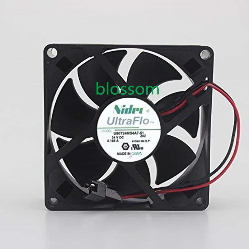 

24V 0.165A Inverter 8CM 8025 Fan U80T24MS4A7-51 6months Warranty