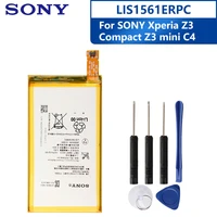 sony original replacement phone battery for sony xperia z3 compact z3 mini c4 m55w d5833 so 02g z3mini authentic battery 2600mah