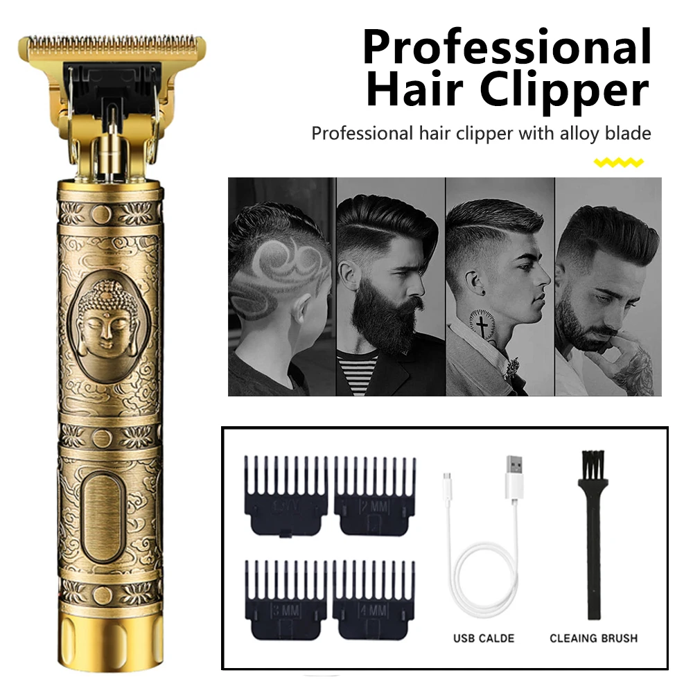 Машинка для стрижки волос Мужская электрическая 2021|Триммеры волос| |