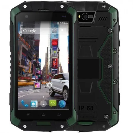 GuoPhone V9 V19 телефон Rover V9 с IP68 MTK6580 2 Гб ОЗУ 16 Гб ПЗУ Android 5,1 3g gps 4,5 дюймов экран водонепроницаемый смартфон - Цвет: Зеленый
