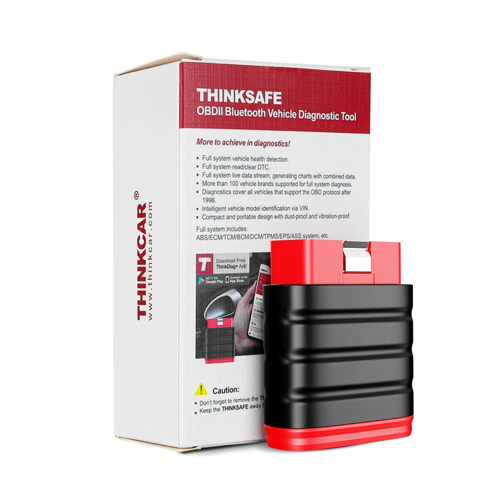 

Thinkcar Thinksafe OBD2 Автомобильный сканер Полный системный считыватель кодов Scan EPB OIL SAS BLEED TPMS 6 Сброс OBD 2 Диагностические инструменты