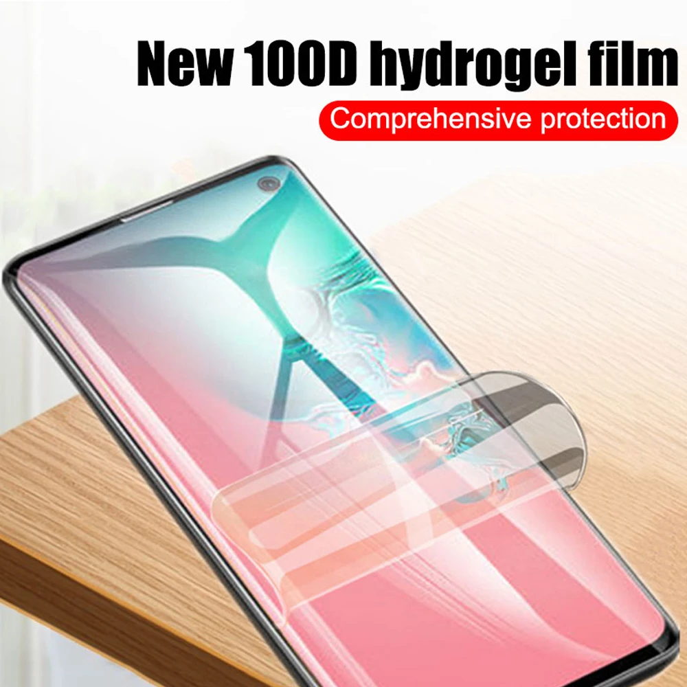 Мягкий чехол с полным покрытием для samsung galaxy s10e s10 plus lite Гидрогелевая пленка
