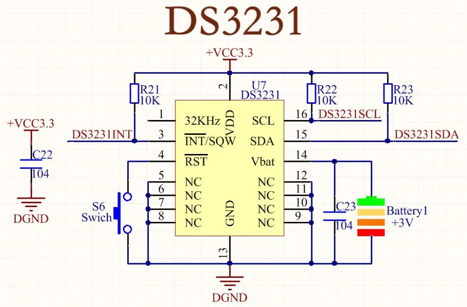 TZT DS3231 AT24C32 IIC прецизионный RTC модуль памяти в режиме реального времени RTC DS3231SN модуль памяти для Arduino raspberry pi DIY KIT