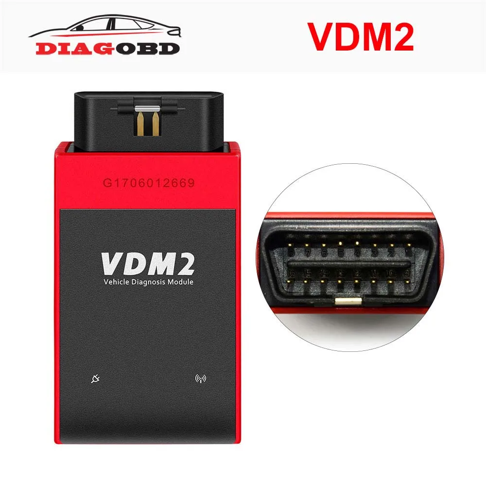 UCANDAS VDM2 полная система авто диагностический инструмент Android VDM II 2 года бесплатное