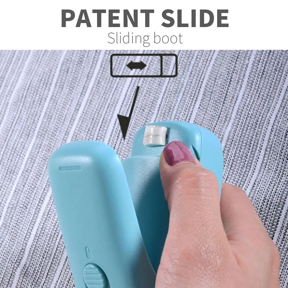 

2 in 1 Battery Not Included Cutter Bag Sealer Portable Handheld Heat Sealer Quick Seal Durable Mini Heat Sealer and Cutter