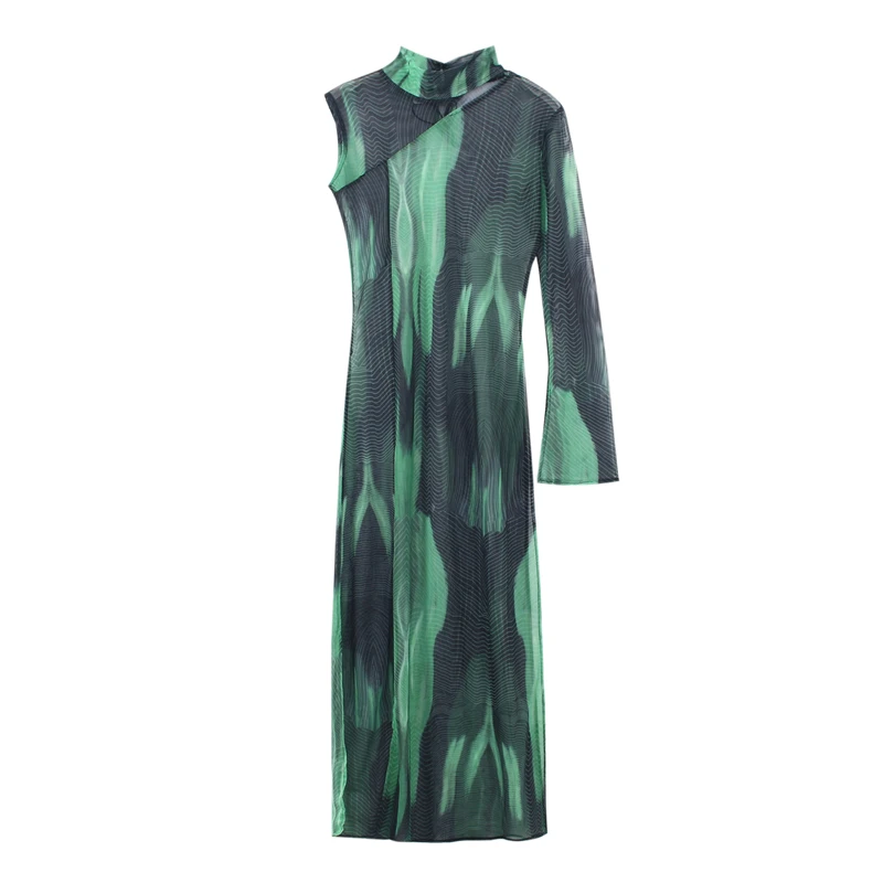 Женское классическое танцевальное платье-Ципао Цветочное платье дизайнерская