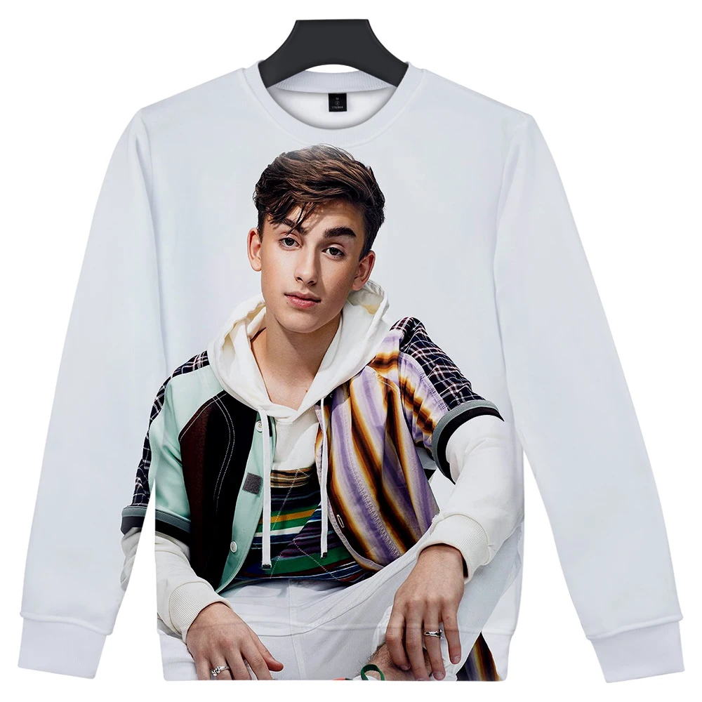 

WAMNI Johnny Orlando 2020 Hip Hop Round Neck Sweatshirt Harajuku Polyester Fabric Casual Street Style Fashion Sweatshirt