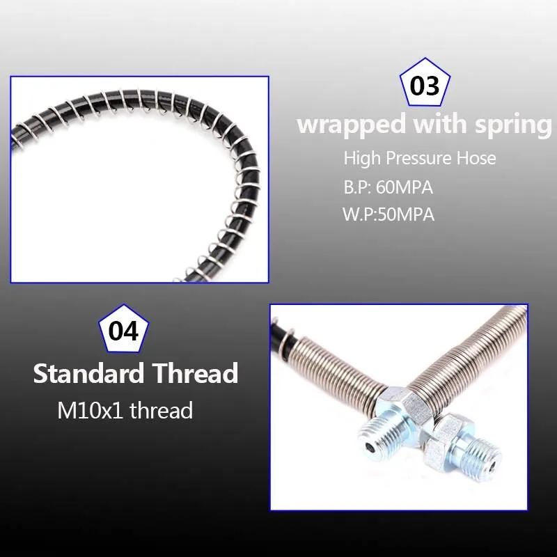 PCP воздушная Пневматика насос для наполнения воздухом 50 см длинный шланг