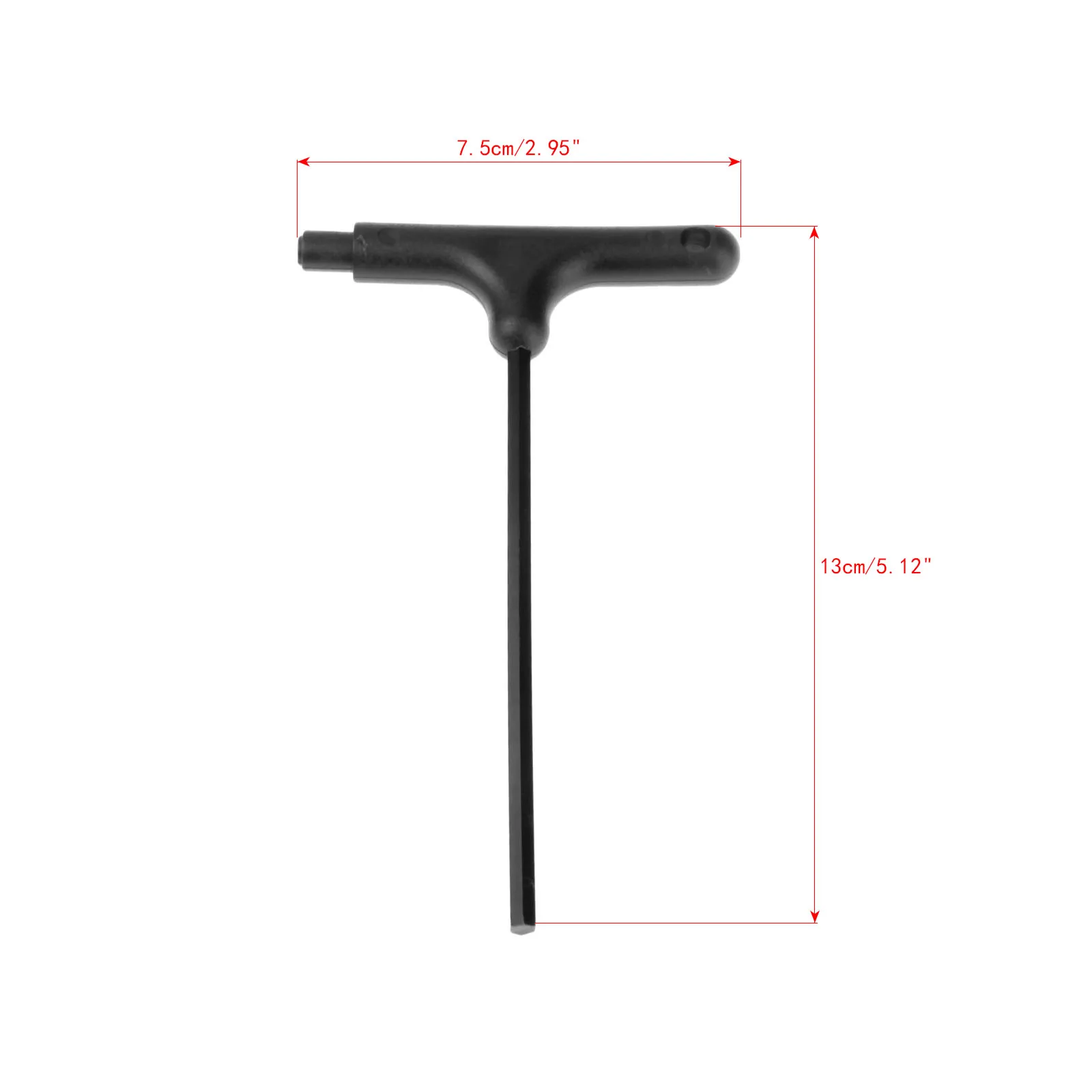 1Pc Roller Skate Shoes Toe Stop Spanner Blade Tools Allen Wrench Inline Skate Shoes Repair Hex Key Inner Hexagon Spanner 4mm