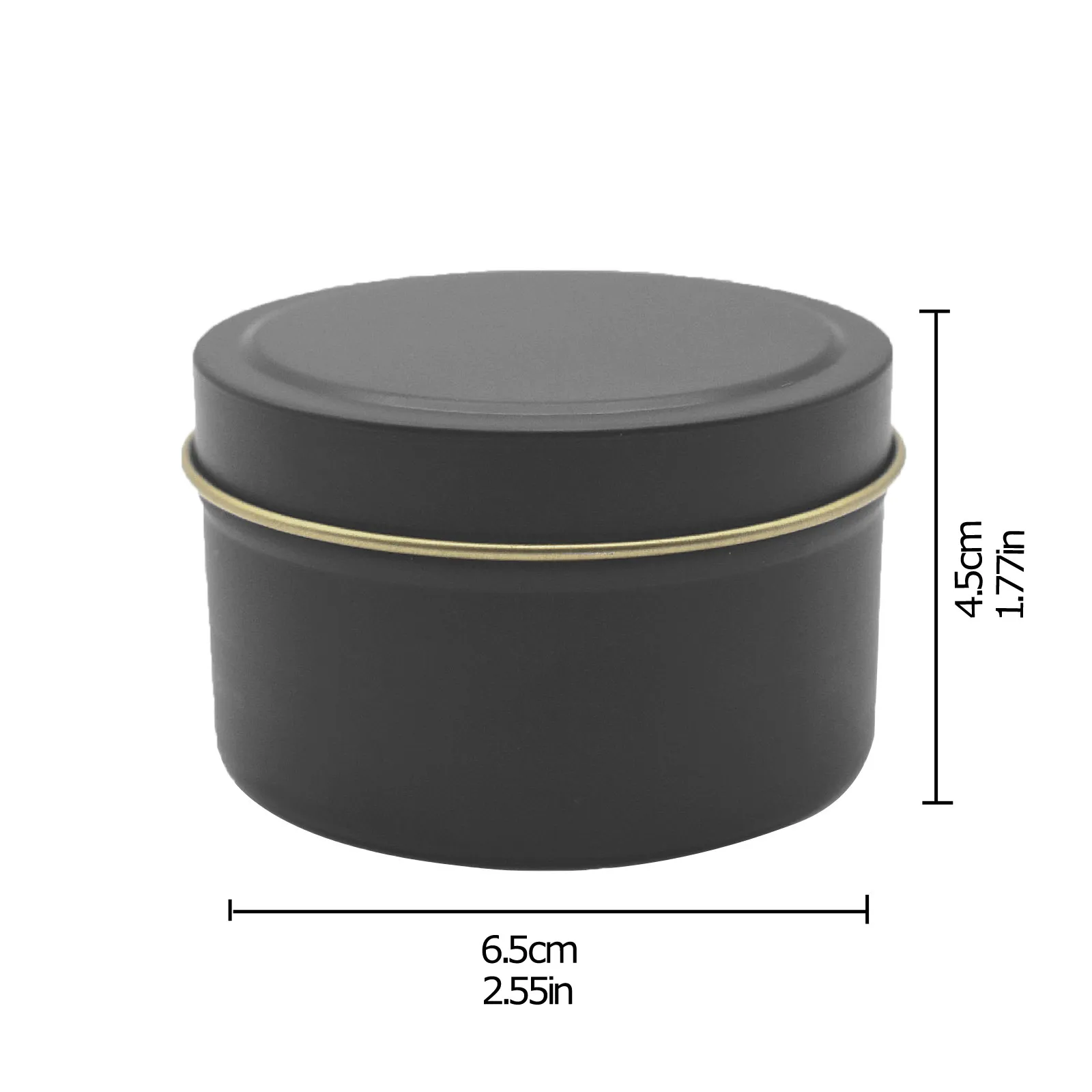 Роскошные банки для свечей с крышкой большой объем круглый контейнер пустой