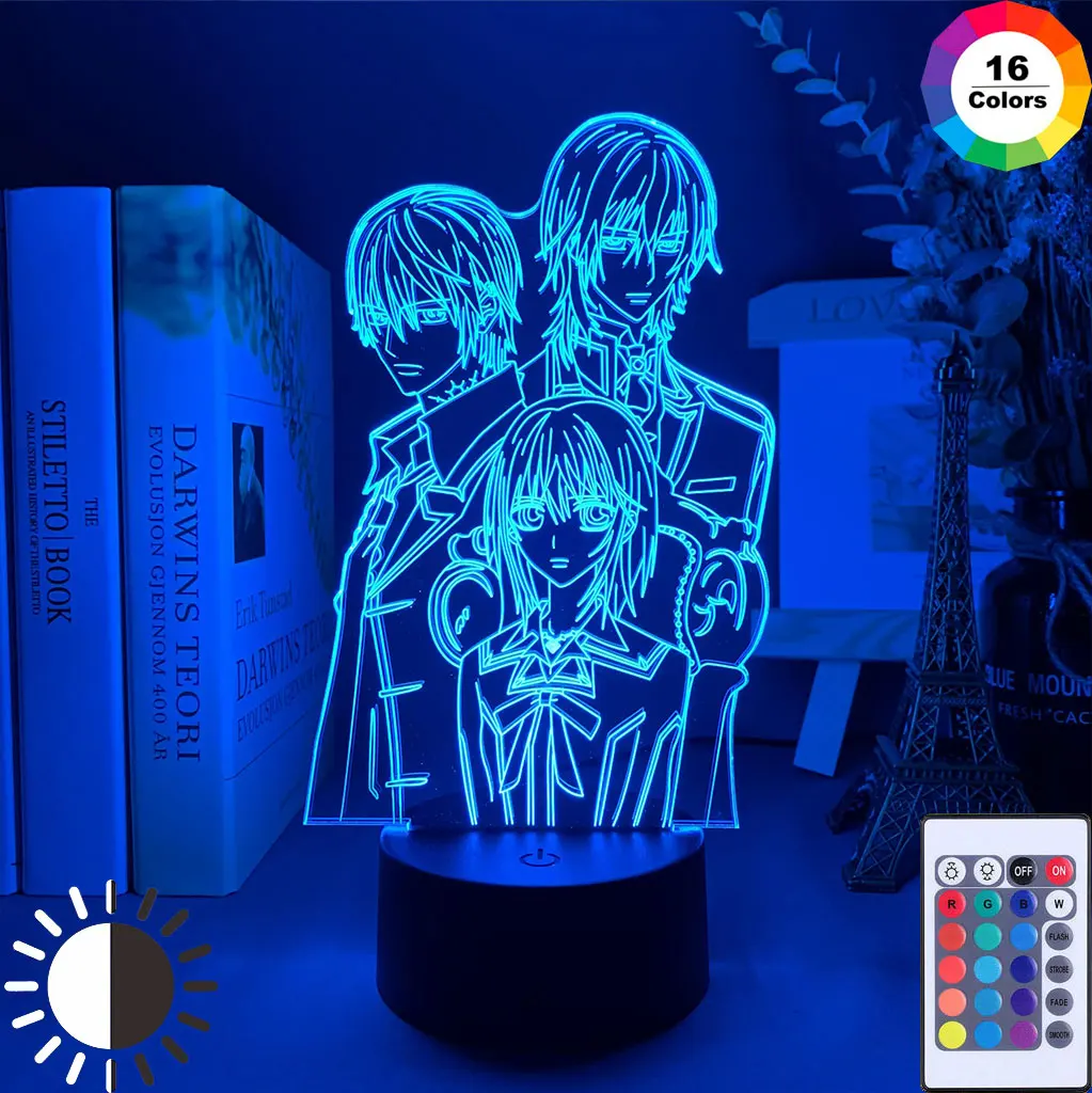 

3D Lamp Anime LED Night Light for Kid Colorful bedroom Decor Nightlight Birthday Gift Manga Acrylic Night Lamp Usb Battery Xmas
