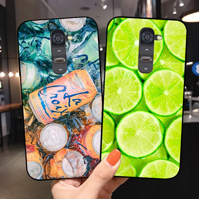 Модное платье с принтом чехол для телефона из мягкого ТПУ рисунком Крышка LG G2 Lite