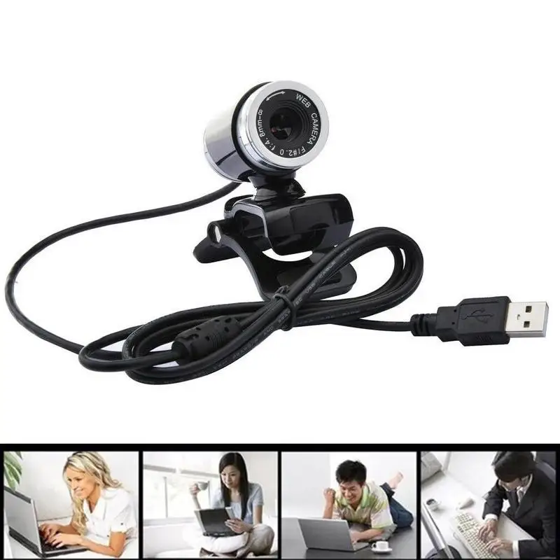 Веб камера HD CMOS 50 МП USB с зажимом|Веб-камеры| |