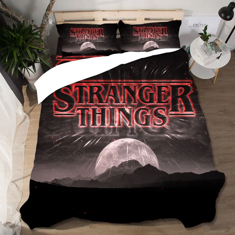 Домашний текстиль Постельное белье очень странные дела Ropa De Cama Детские сабаны