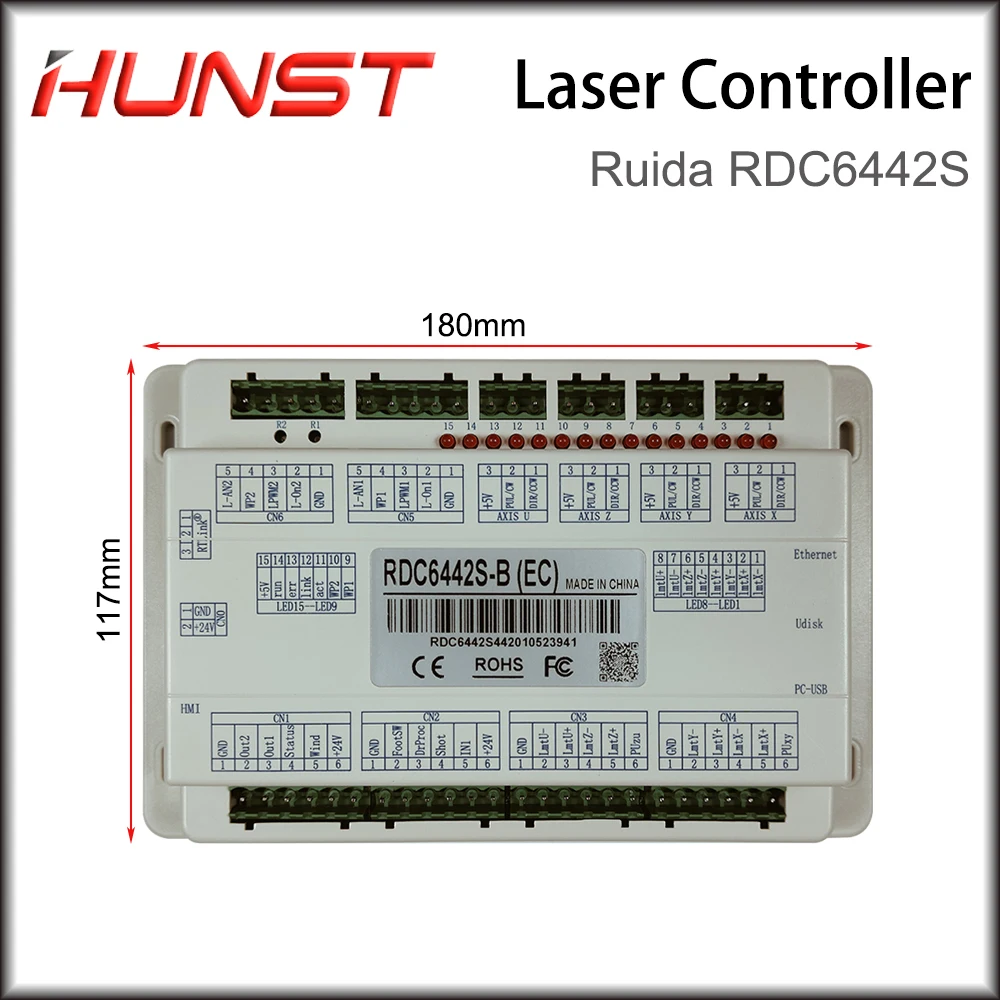 Лазерный контроллер DSP Hunst Ruida RD RDC6442S Co2 для лазерной детской платы 6445S |