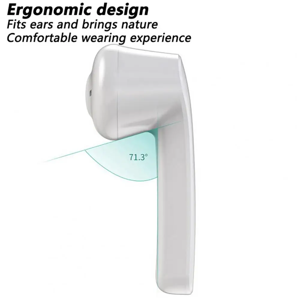 

TWS Wireless Bluetooth Earphones Headphones Mini in-ear Music Gaming Headset Silicone Earbuds Sports Headphones for All Phone