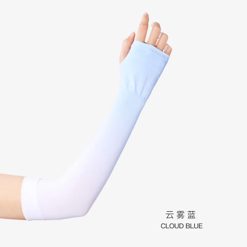 

Unisex Cooling Arm Sleeves Elbow Cover Cycling Run Fishing UV Sun Protection Outdo Women Nylon Cool Arm Sleeves
