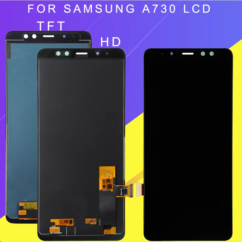 Catteny Регулируемый 6 0 дюймовый A8 Plus 2018 ЖК дисплей для Samsung Galaxy A730 A730F с сенсорным