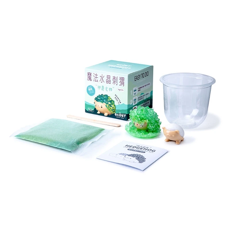 

Детские реалистичные развивающие игрушки «Ежик» с кристаллами для обучения умным детям