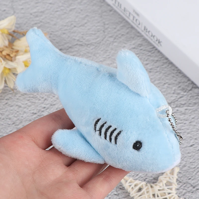 12CM Cute Simulation Shark Plush Key Chain Pendant Toys Soft Cartoon Whale Stuffed Doll Backpack Keychain Bag Kids Gifts |