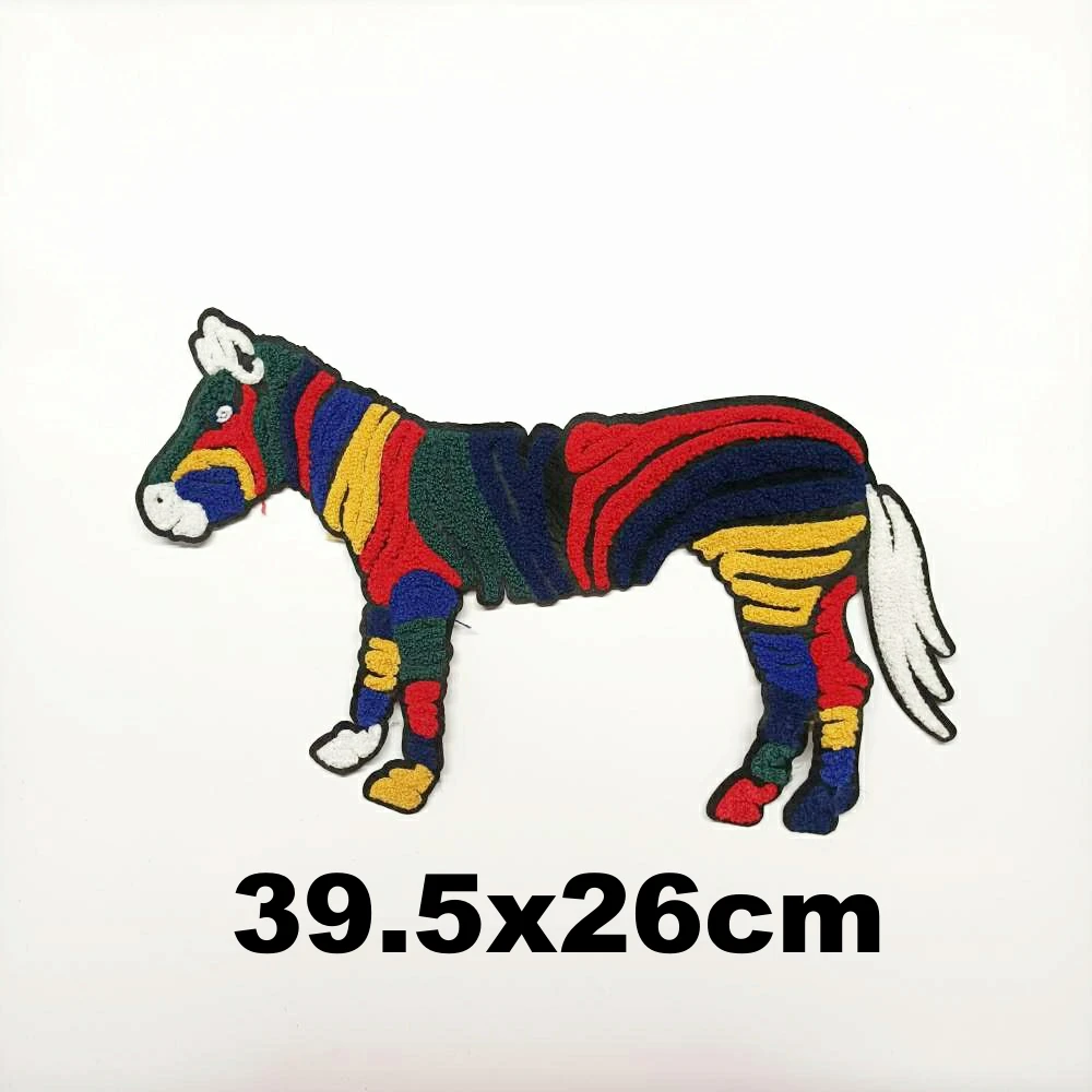 

large embroidery big horse patches for clothing DO-249