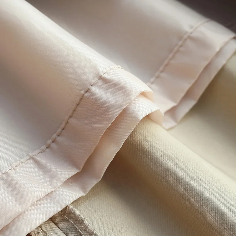 

Women Solid Tiered A-Line Skirts Spring Summer Korea Style Half Elastic Waist Female Nylon Cotton Pocket Mid-Long Skirt