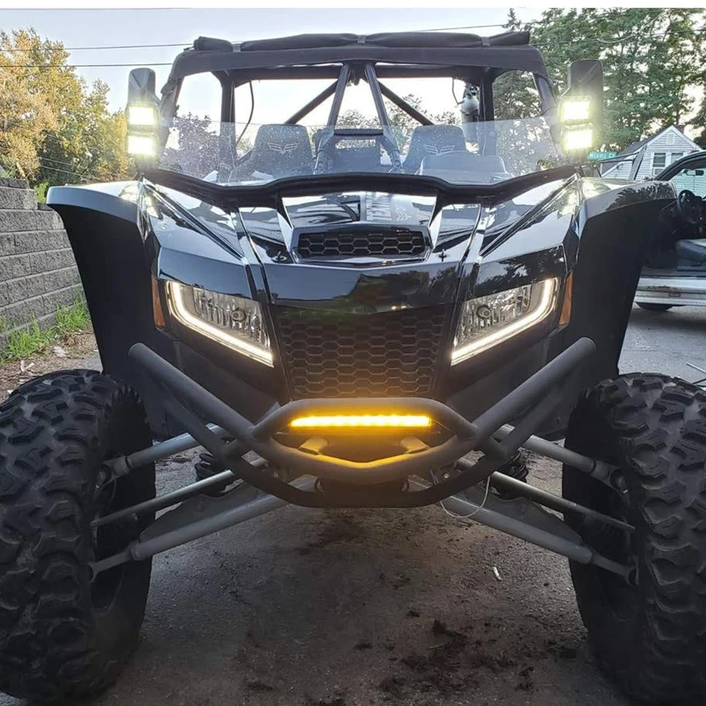 Монтажный кронштейн для светодиодных противотуманных фар Polaris RZR 2014 2019 800 Dual 1 пара
