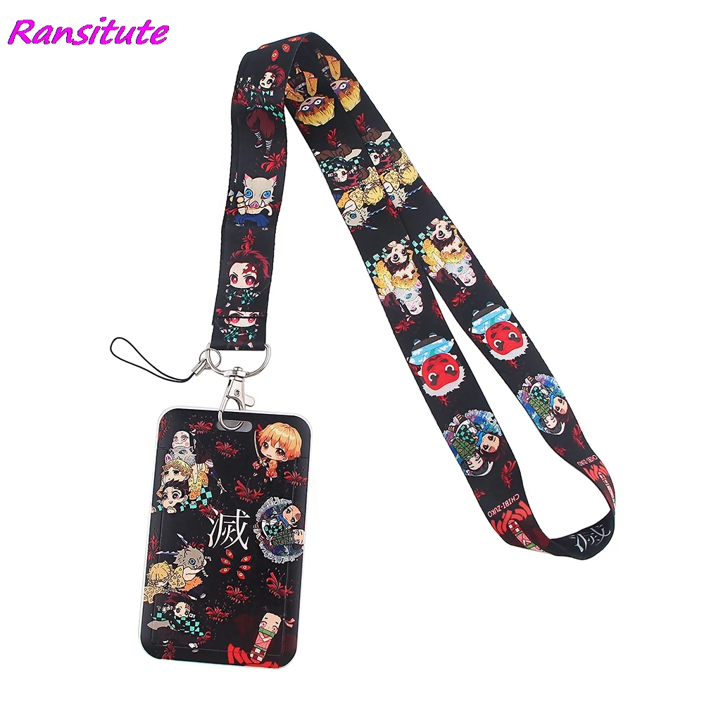 Крутой мультяшный шнурок ranlocte R1557 держатель для карт удостоверения личности