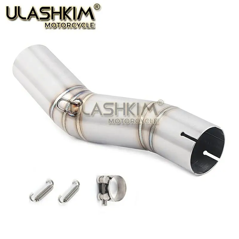 

Motorcycle Full Exhaust Middle Pipe Slip On For Suzuki GSXR600 Gsxr700 Gsxr750 K7 GSX R700 R750 R600 GSXR 600 750 2008 To 2010
