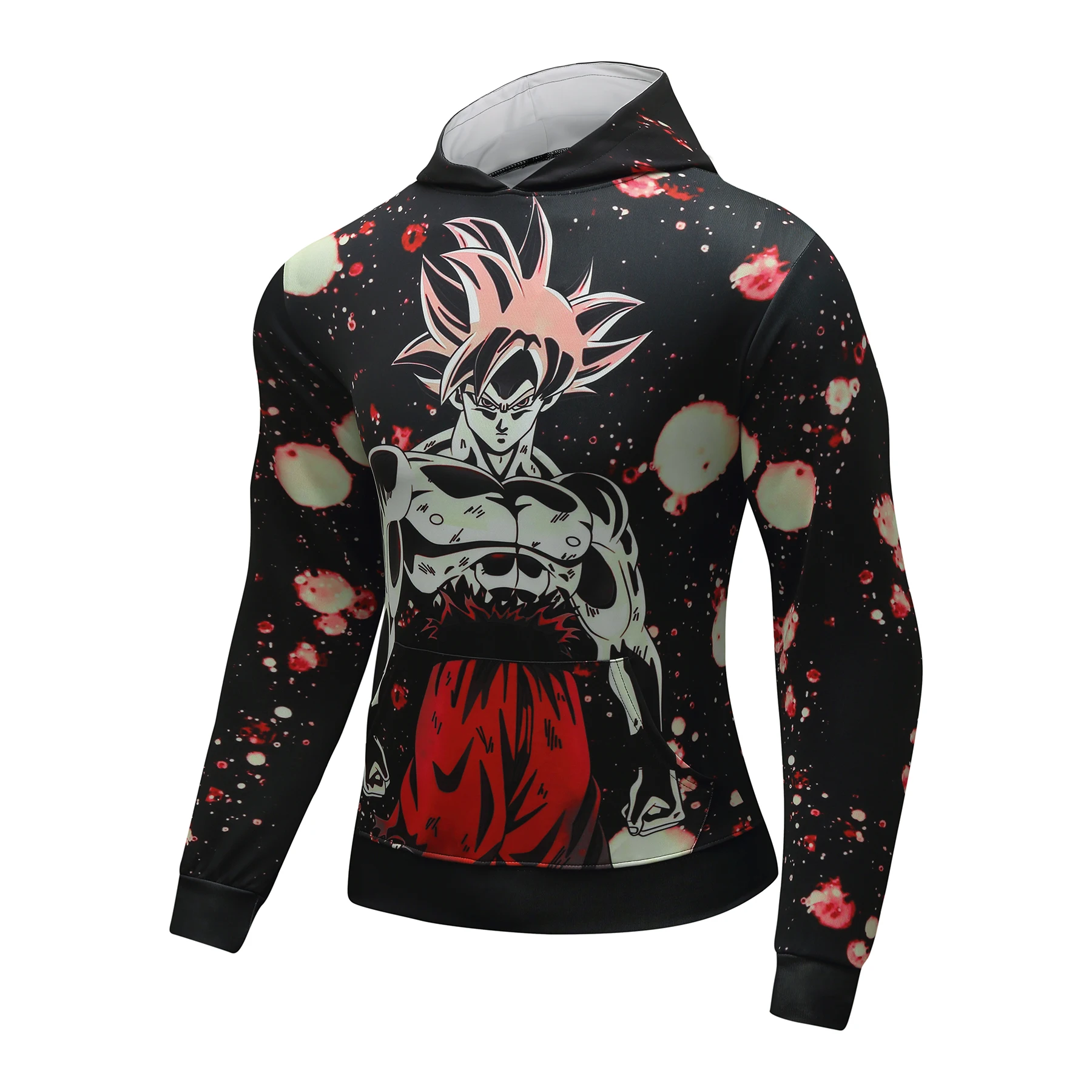 

Factory Custom Latest Printed Polyester Men Sweatshirt Hoodies Pullover