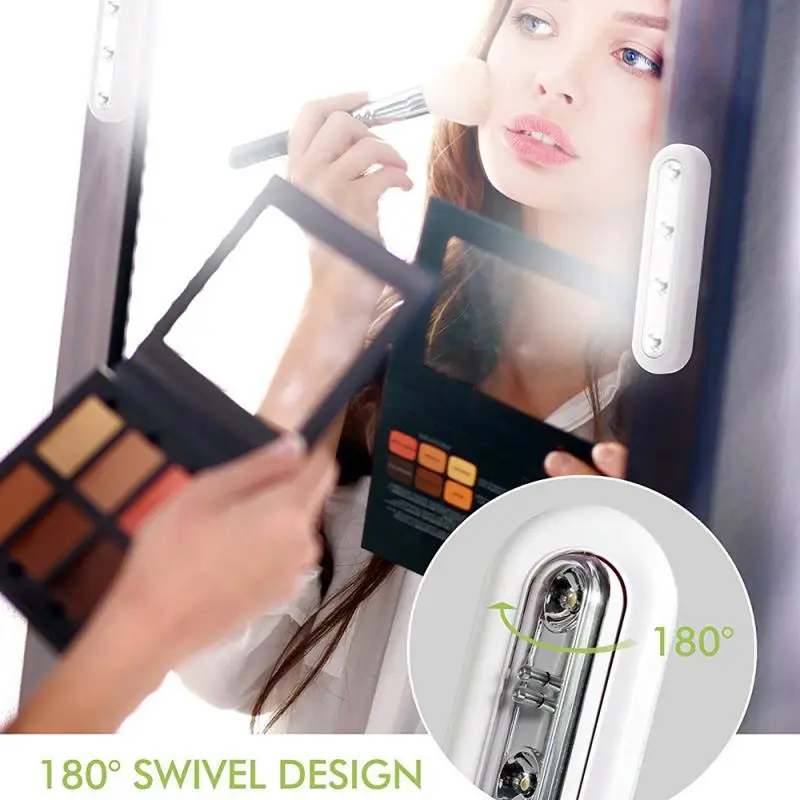 Светодиодный светильник для шкафа с датчиком движения 4 светодиосветодиодный