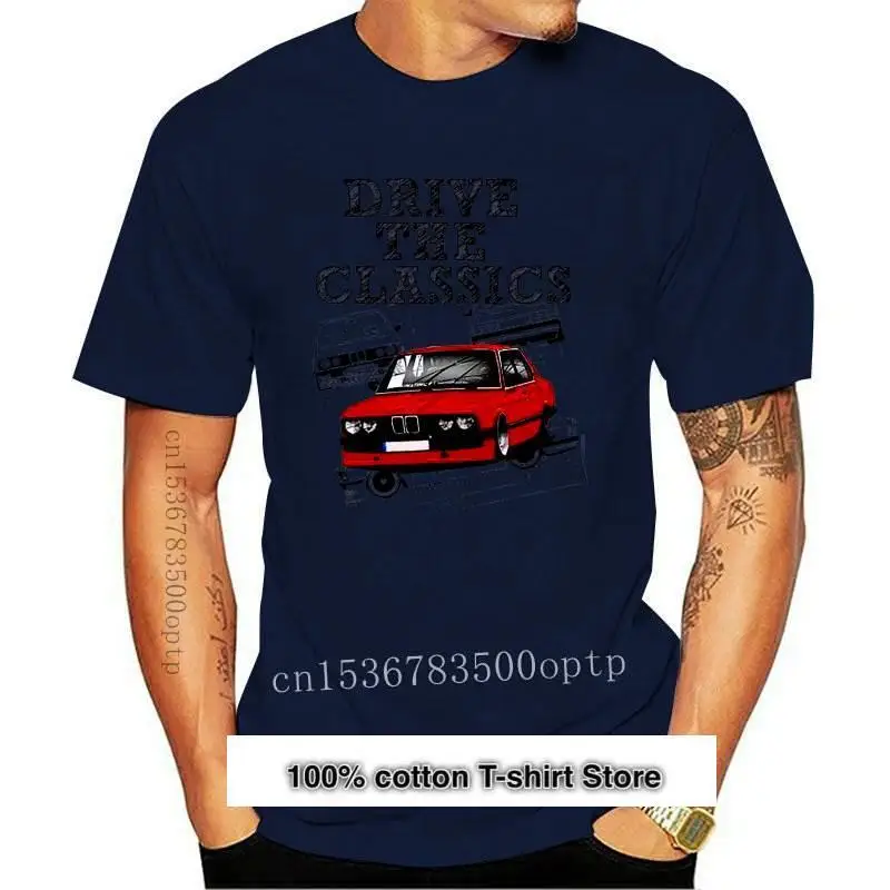 

Camiseta de coche clásico E28 de Herren, 2021, 520, 525, 528, M5, para fanáticos de E28, 535
