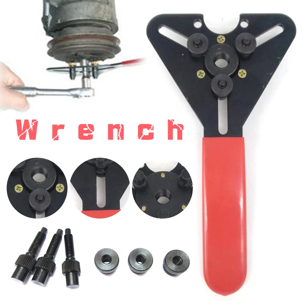 

1 Set Universal Car Air-conditioning Repair Tool Wrench A/C Compressor Clutch Remover Tool Kit Hub Puller Auto Tool Sets